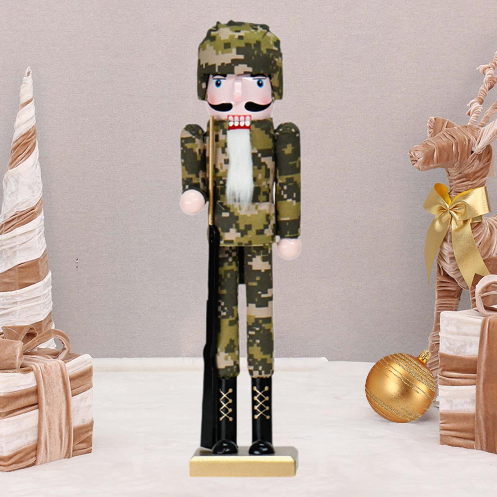 Nutcracker Figurine - Drewniane figurki łamacza orzechów, świąteczna rzeźba