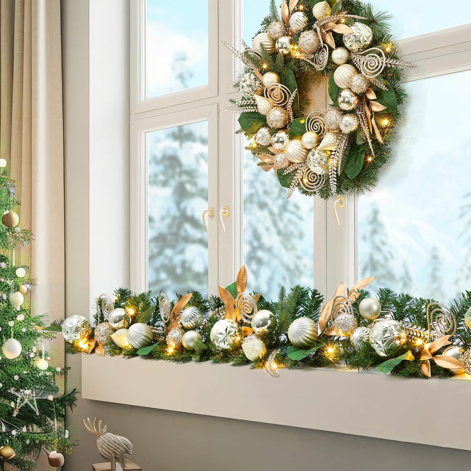 Garvee – sztuczny wieniec świą – Led Fairy String Lights recenzja i cena