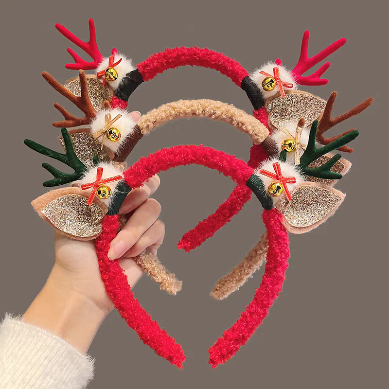 Świąteczna opaska do włosów z  – Reindeer Antlers Headband recenzja i cena