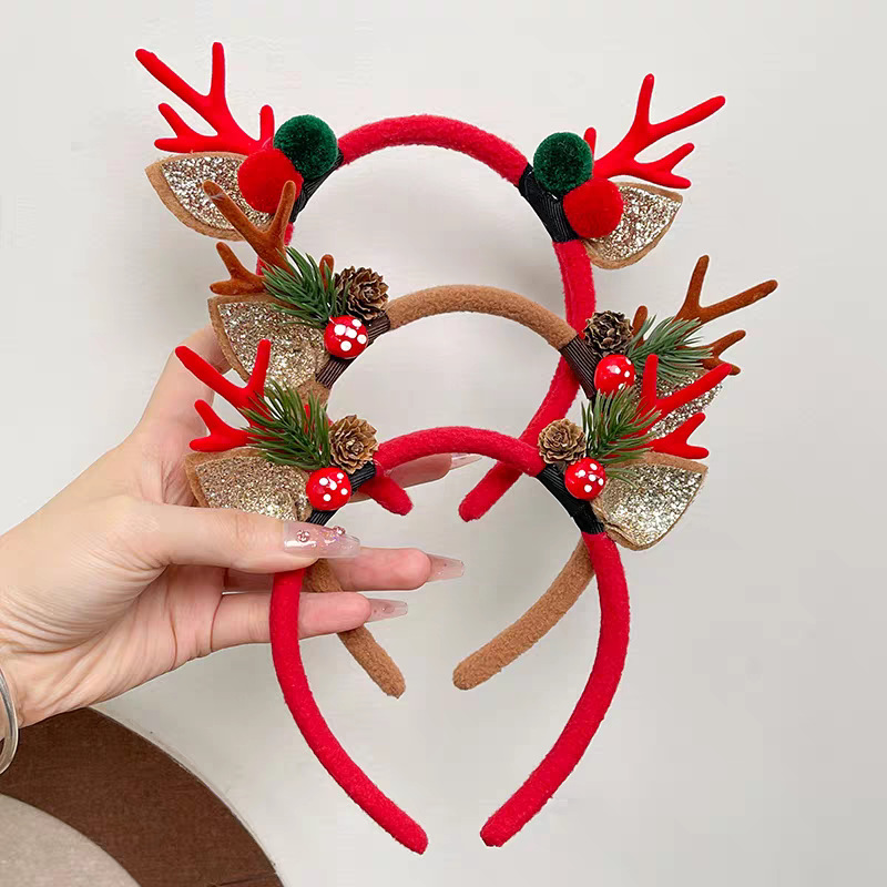 Świąteczna opaska do włosów z  – Reindeer Antlers Headband recenzja i cena