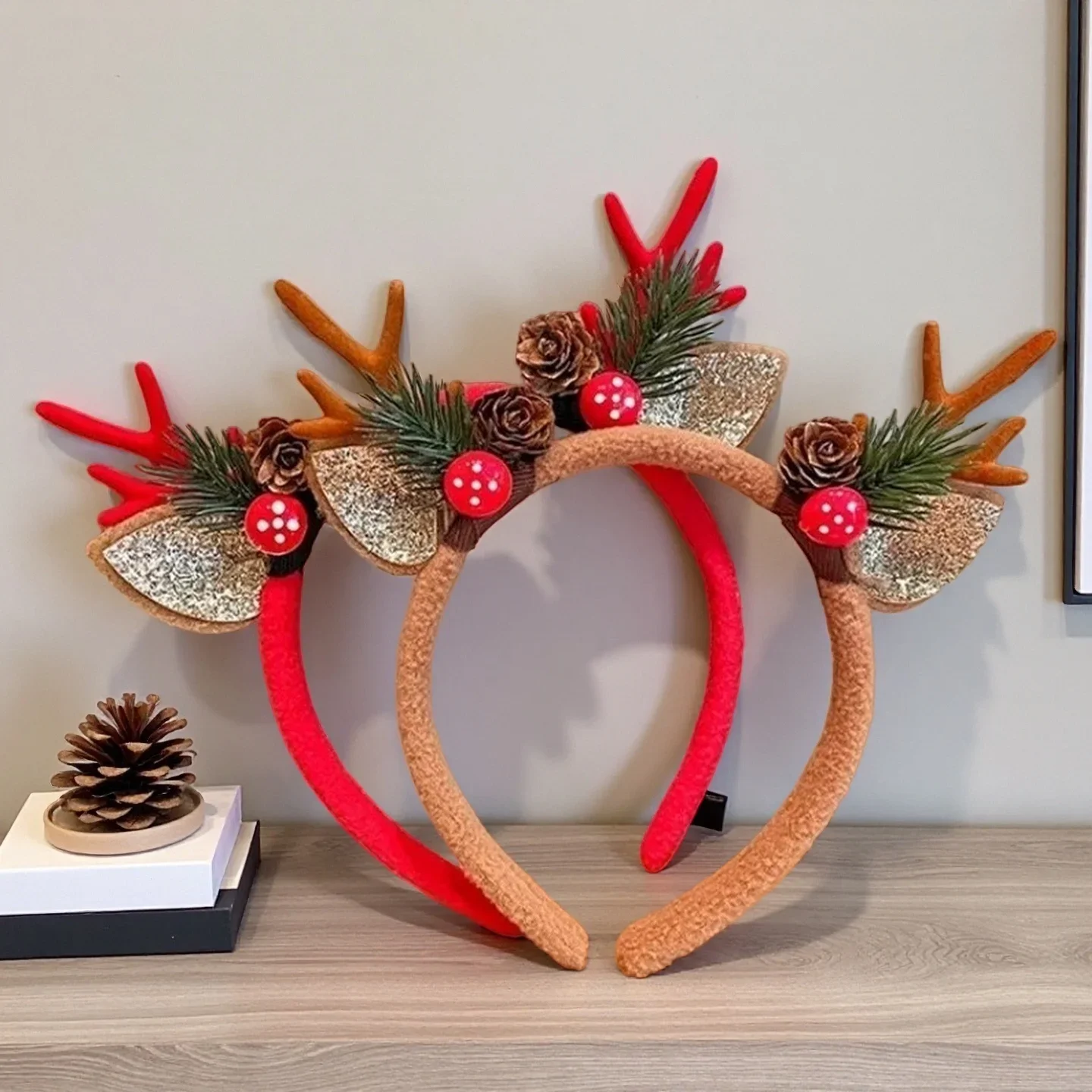 1 szt. Świąteczne opaski na gł – Reindeer Antlers Headband recenzja i cena