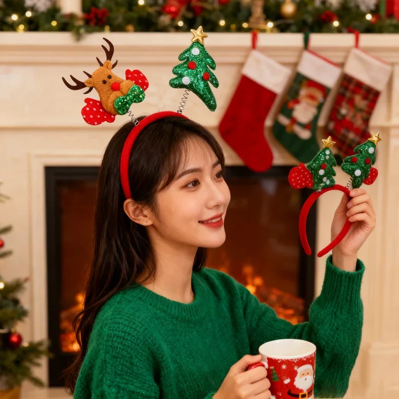 1-5 SZT. Opaska Świąteczna z R – Reindeer Antlers Headband recenzja i cena