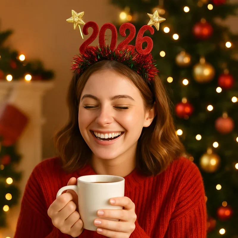 1-5 SZT. Opaska Świąteczna z R – Reindeer Antlers Headband recenzja i cena