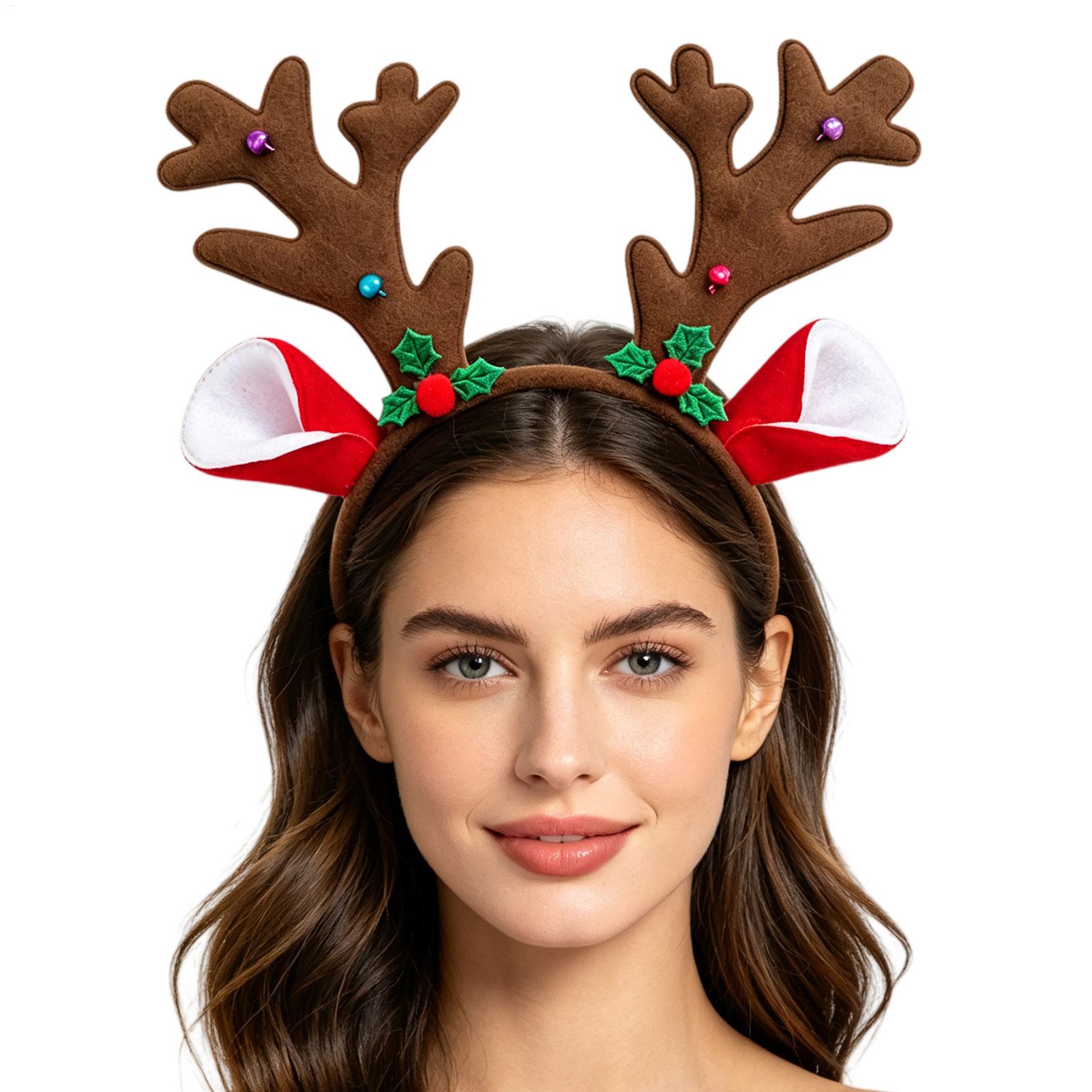Świąteczna opaska na głowę z r – Reindeer Antlers Headband recenzja i cena