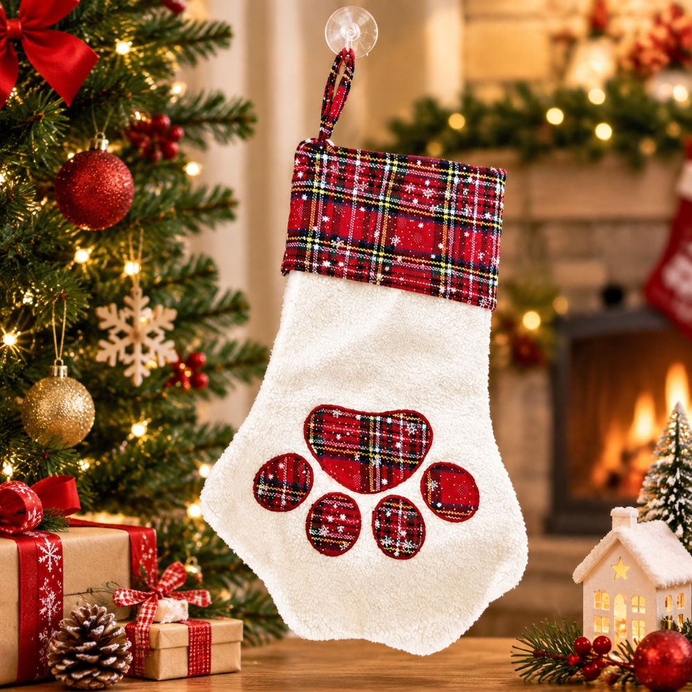 Prezenty świąteczne, skarpeta  – Christmas Stocking Hanging recenzja i cena