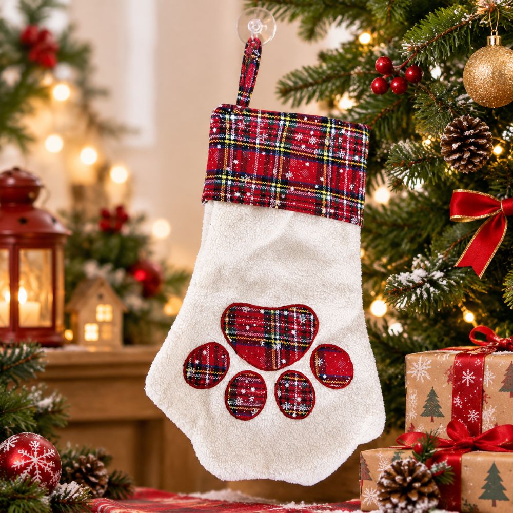 Prezenty świąteczne, skarpeta  – Christmas Stocking Hanging recenzja i cena