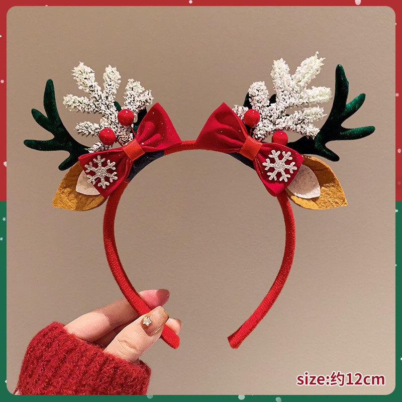 Świąteczna opaska do włosów z  – Reindeer Antlers Headband recenzja i cena