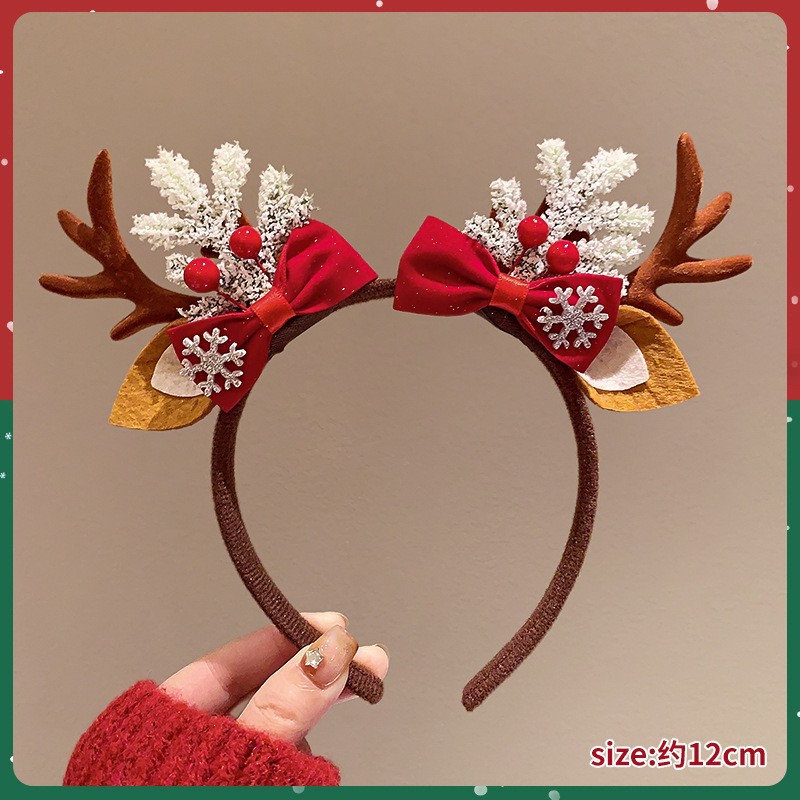 Świąteczna opaska do włosów z  – Reindeer Antlers Headband recenzja i cena