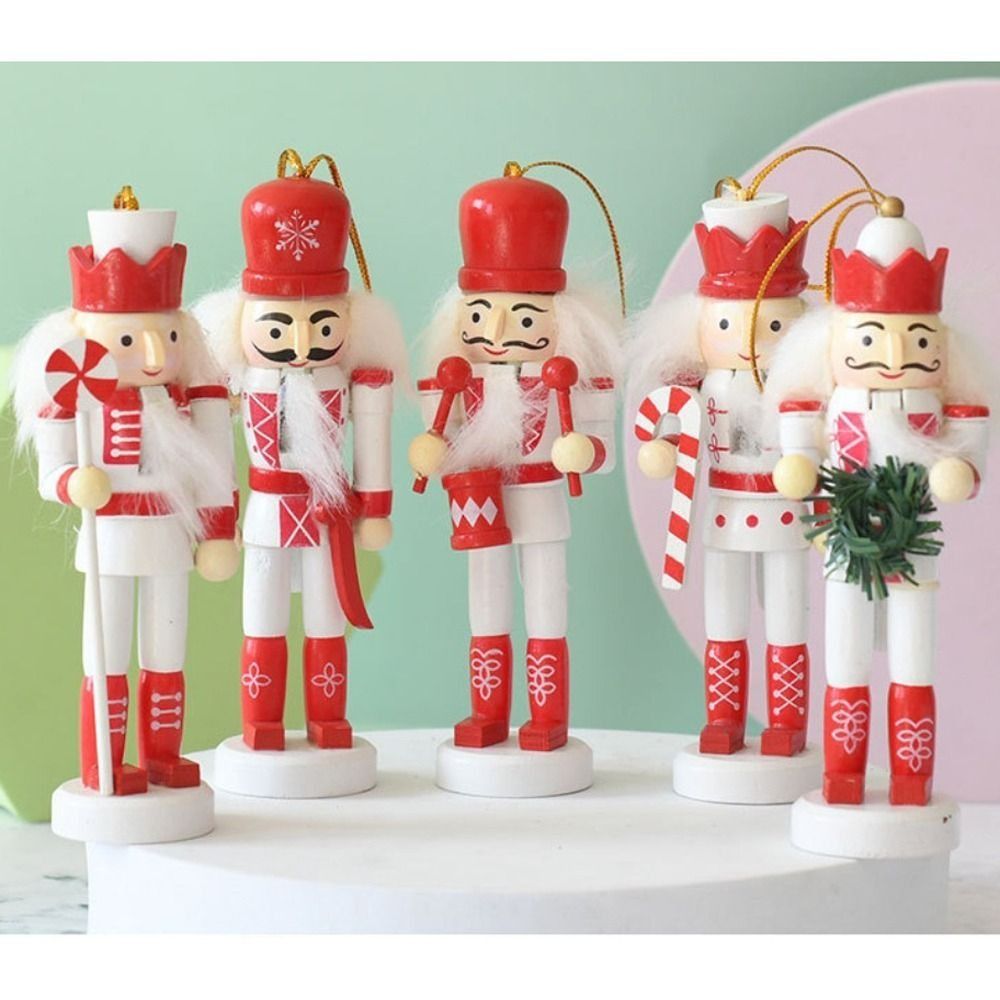 5 SZT. Ręcznie Rysowane Figurk – Nutcracker Figurine recenzja i cena