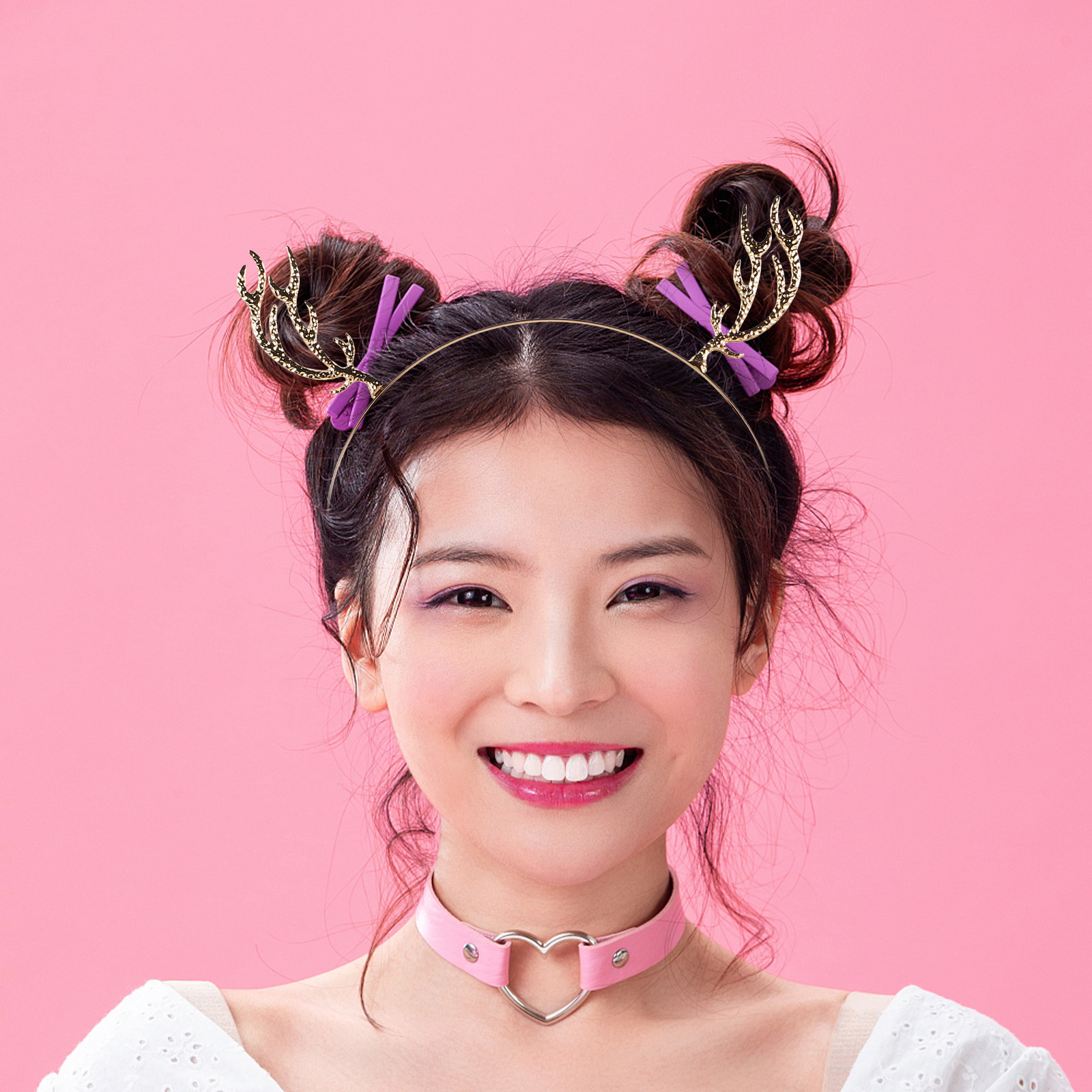 Świąteczna opaska do włosów z  – Reindeer Antlers Headband recenzja i cena