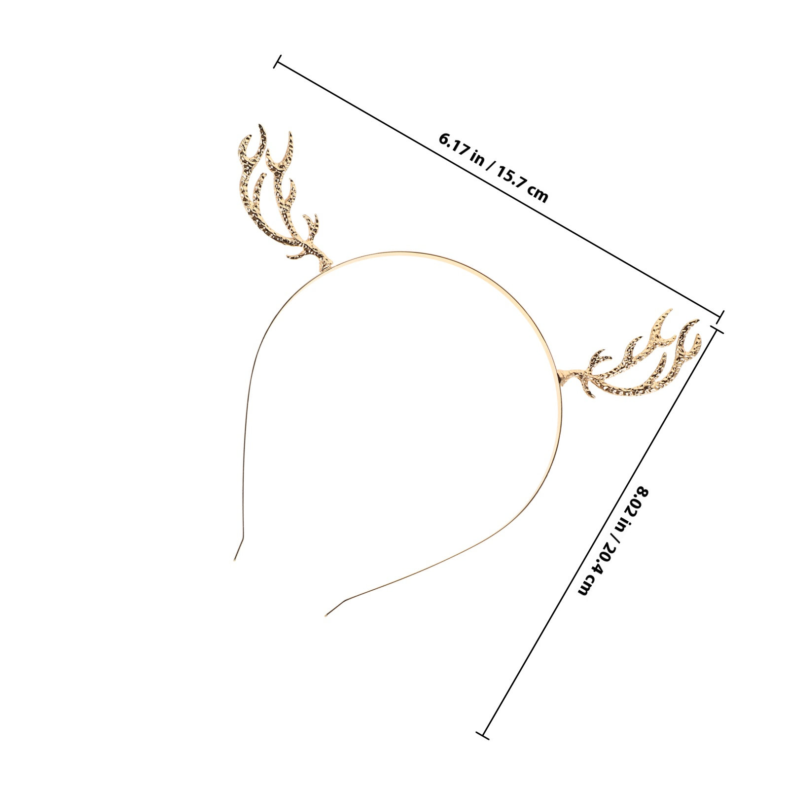 Świąteczna opaska do włosów z  – Reindeer Antlers Headband recenzja i cena