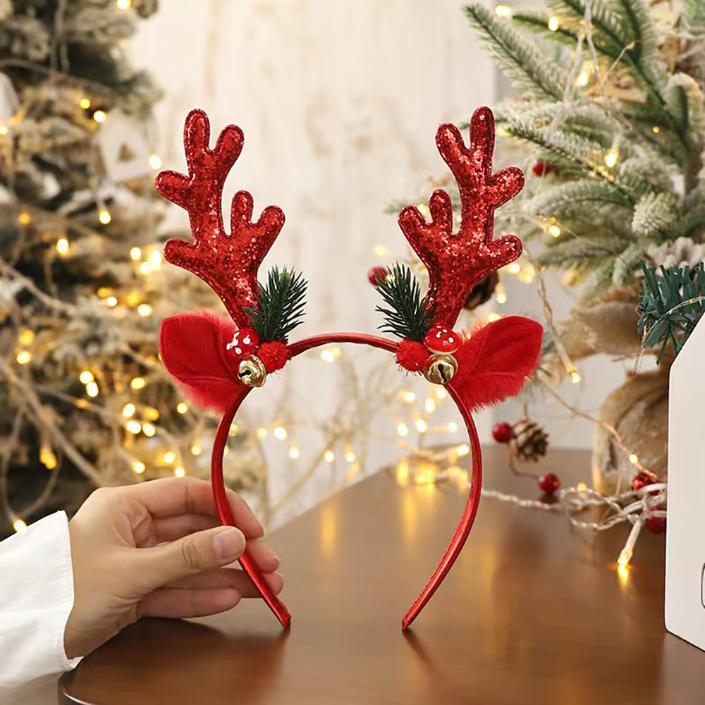 Świąteczna opaska do włosów z  – Reindeer Antlers Headband recenzja i cena