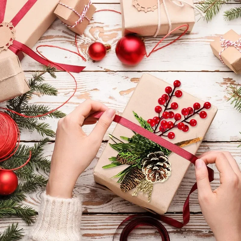 Sztuczne gałązki sosny z czerw – Christmas Tree Artificial recenzja i cena